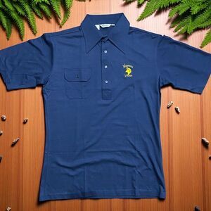 Etonic Vintage 80s NFL Minnesota Vikings Casual Navy Polo Shirt Men's Size Large